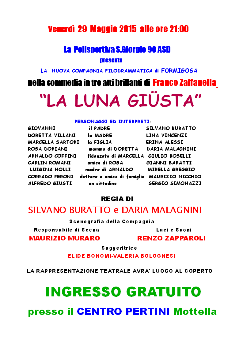 La LUNA GIUSTA