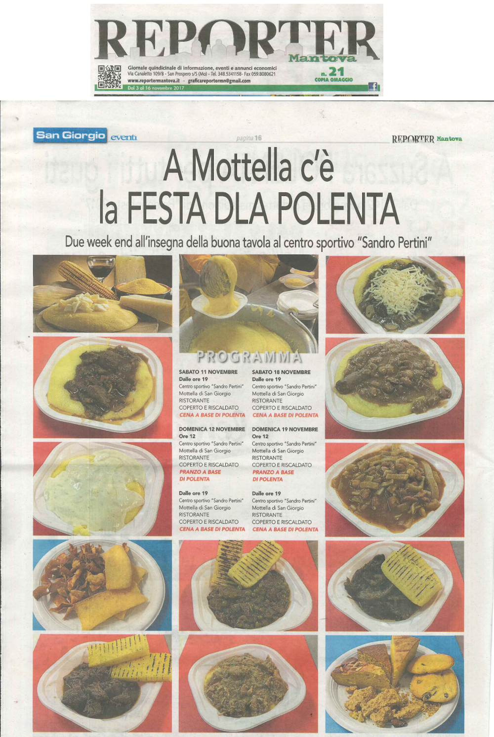 Reporter MN 21 17 Festa dla Polenta e