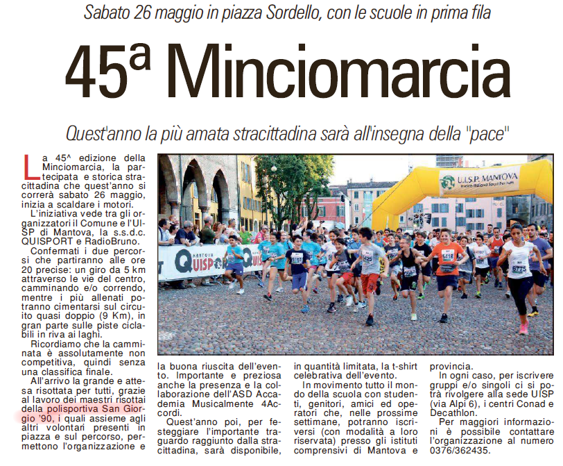 31 03 2018 gazzmn 45ª Minciomarcia